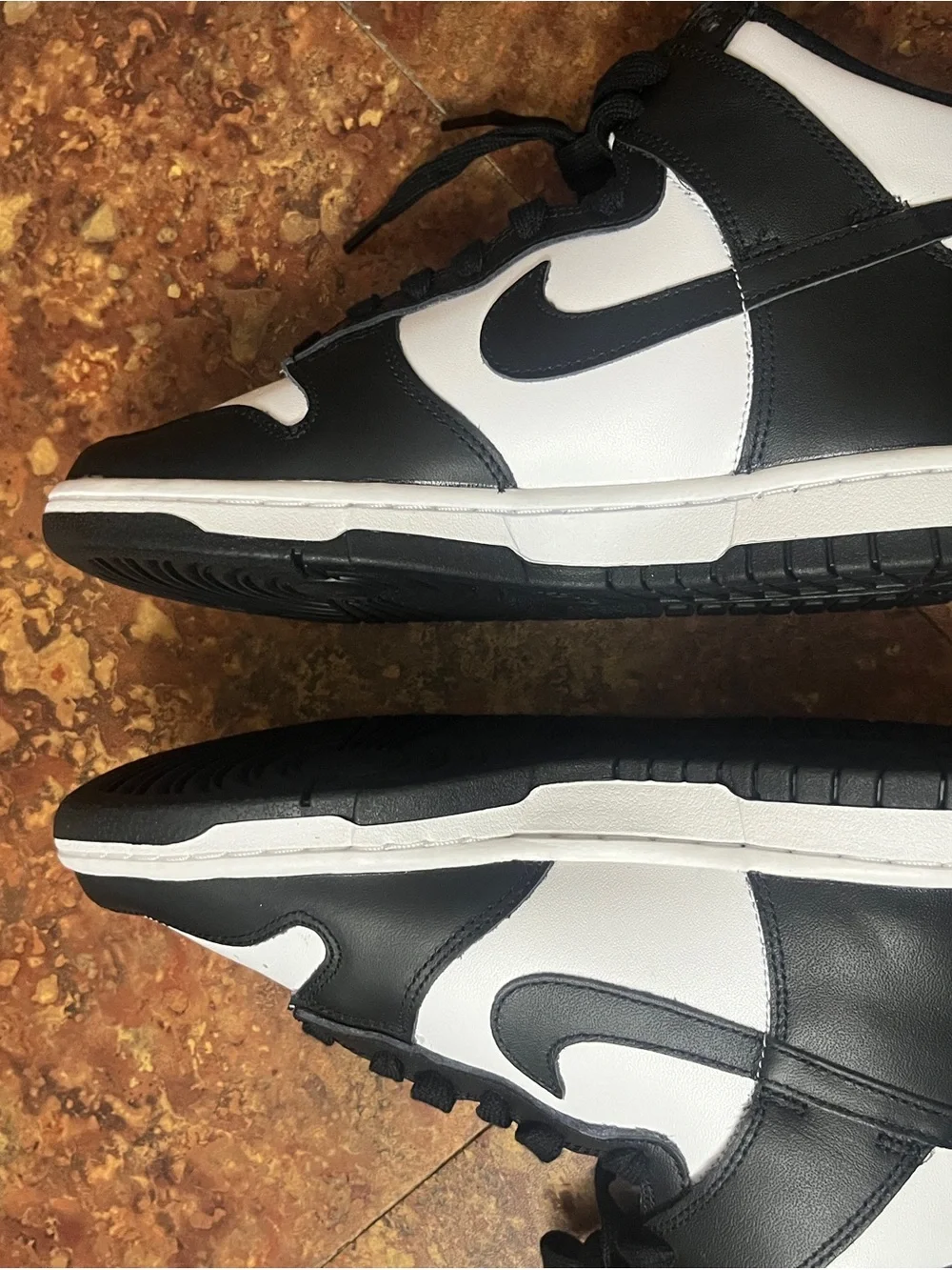 Nike Panda Dunks High-Top Sneakers